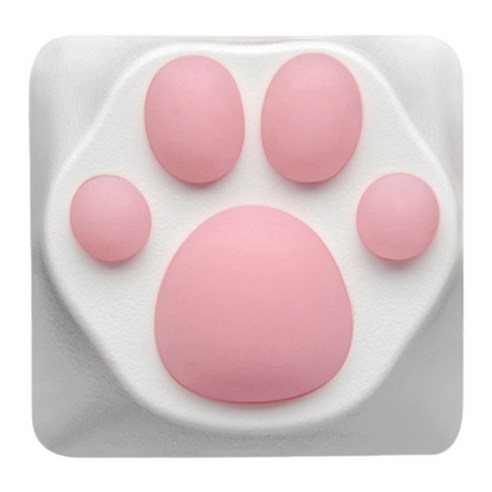Xzante Esc 키용 고양이 손바닥 키 캡 기계 키보드 Fps Moba 게임 플레이어용 금속 발톱 매니아, 분홍, ABS+실리콘