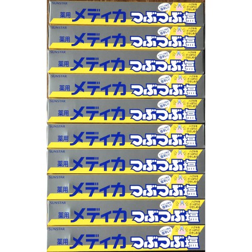 썬스타 메디카 츠부츠부 소금치약 대용량: 상쾌함과 건강을 잇는 섬세한 솔루션 일본소금치약