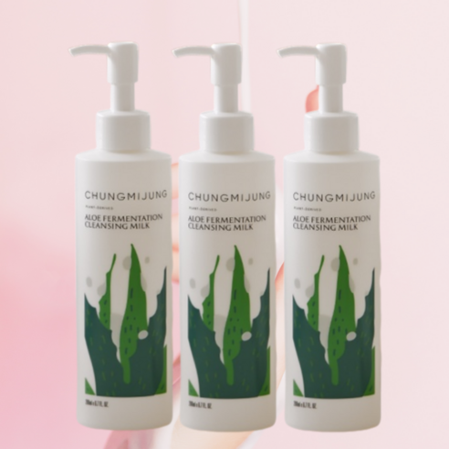 청미정 알로에 발효 클렌징 밀크 200ml, 1개