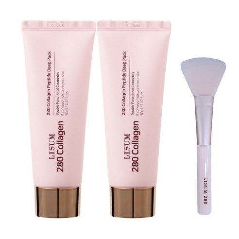 리숨 280콜라겐 펩타이드 딥 팩, 70ml 2개+스파츌러1개, 2개