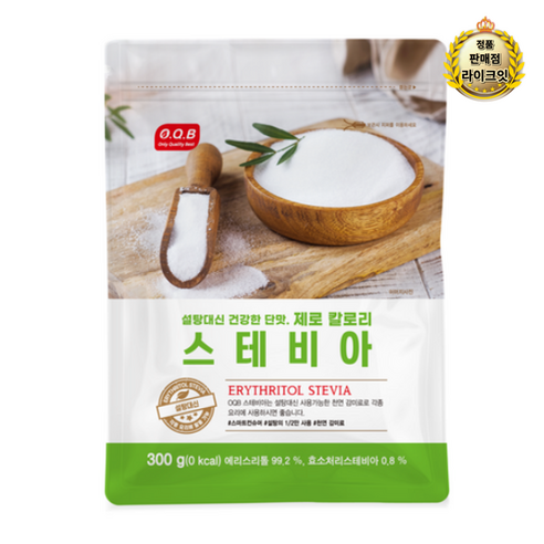 오큐비 스테비아 설탕, 300g, 1개