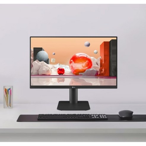 눈이 편안한 생생한 화면, LG 24MS550 모니터