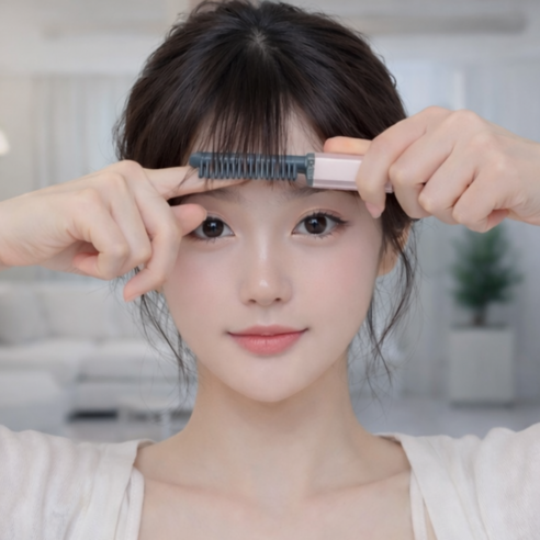 15초 발열 휴대용 초미니 충전식 앞머리 무선고데기