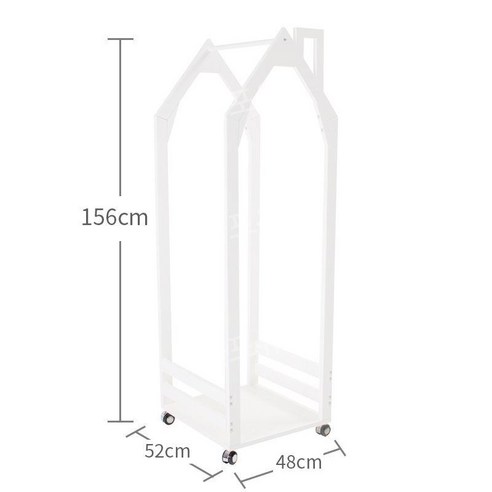 유아 행거 키즈 정리함 어린이 아기 스탠드 옷 걸이, 3. C