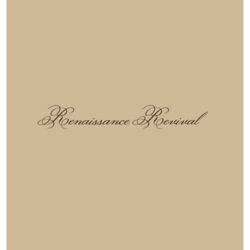 Renaissance Revival Hardcover, Indy Pub