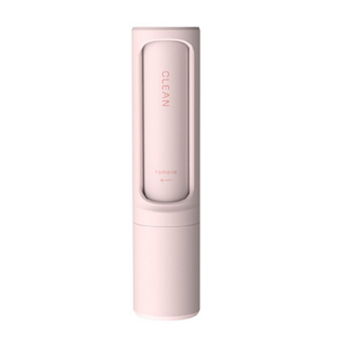 Clean 휴대용 회전식 돌돌 털 제거기, 1개, 핑크