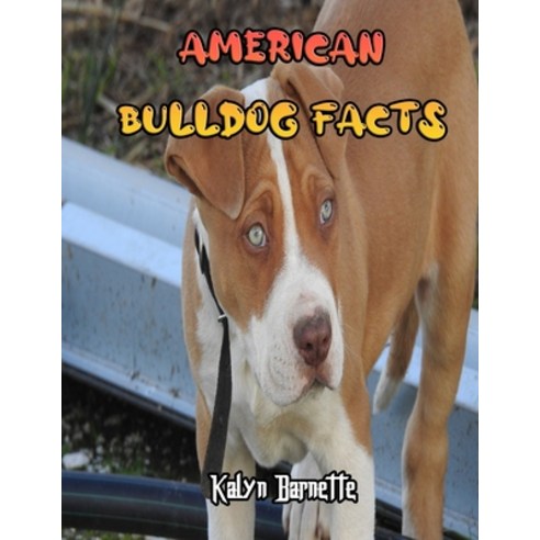 American Bulldog Facts: AMERICAN BULLDOG fact for girl age 1-10 AMERICAN BULLDOG fact for boy age 1-... Paperback, Independently Published, English, 9798712541041