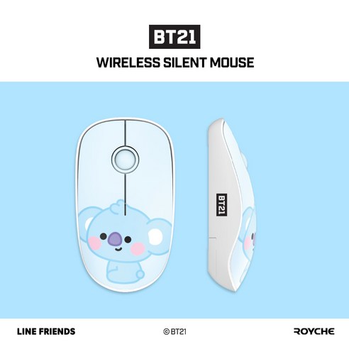 BT21 베이비 무선마우스 RMS-BT21-BABY, RMS-BT21-BABY-KY, KOYA