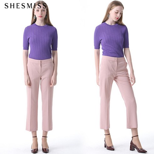 쉬즈미스 비비드컬러 포멀 팬츠