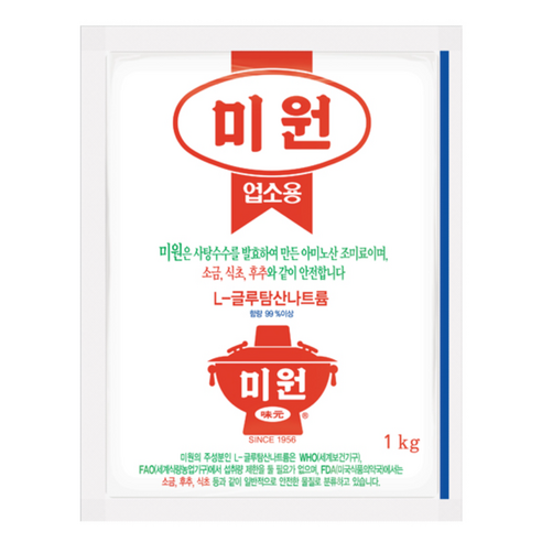 미원 업소용, 1kg, 8개