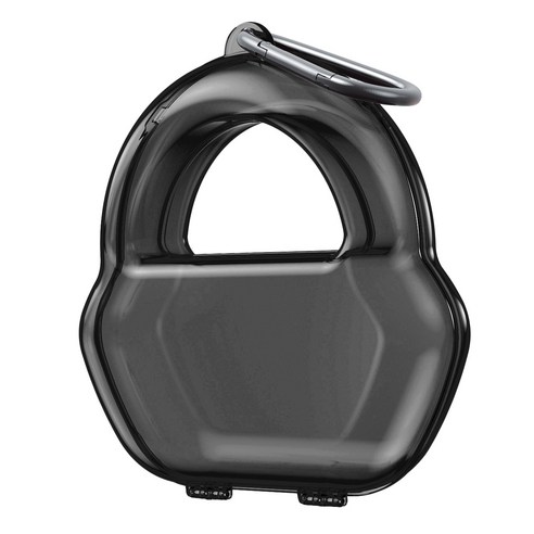 AirPods Max Storage Bag Case 헤드폰 여행 캐리 파우치 박스 헤드폰 액세서리 Airpods Max Black, 하나, 보여진 바와 같이