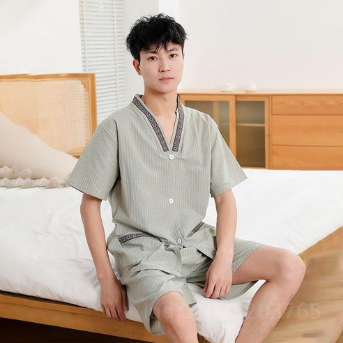 찜질방옷 황토찜질 활동복 목욕탕 잠옷 빅사이즈 6XL