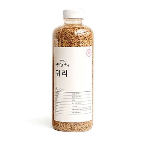 방앗간아이 귀리 국내산 1L 용기 소포장 잡곡, 1개