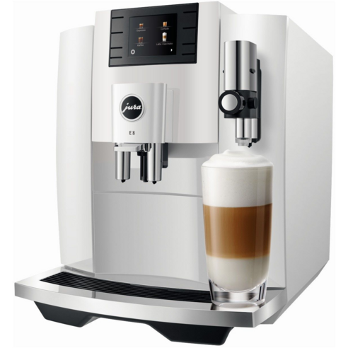 유라 JURA E8 전자동 커피머신 Piano White는 품질과 디자인을 겸비한 최적의 선택