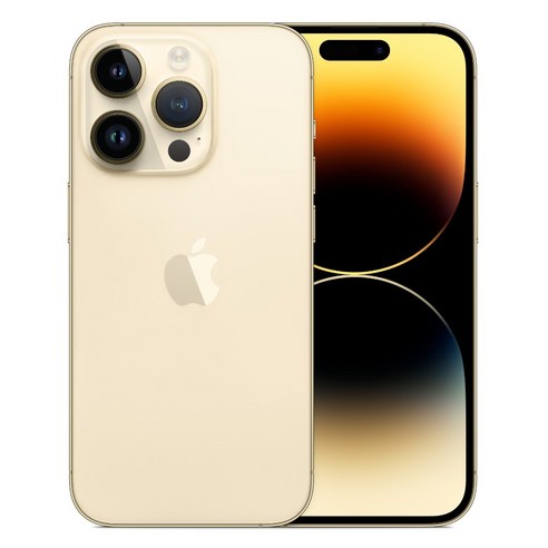 Apple 정품 아이폰 14 Pro 자급제, 골드, 128GB