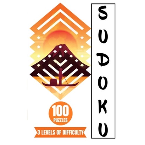 Sudoku 100 Puzzles 3 Levels Of Difficulty: Japanese Themed 9x9 Game Book Easy Medium and Hard Leve... Paperback, Independently Published