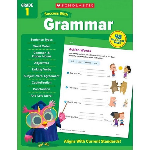 Scholastic Success with Grammar Grade 1, Scholastic Teaching Resources