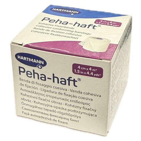 하트만 페하하프트 라텍스프리 붕대 (Peha-Haft) 4cm * 4m 4개