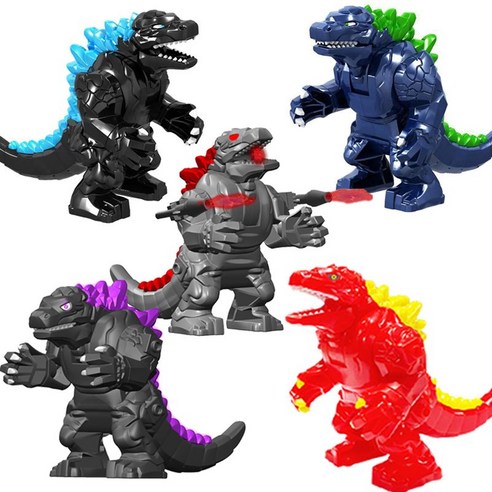 상상력과 창의력을 자극하는 고질라 vs 킹콩 블록 MOC 세트