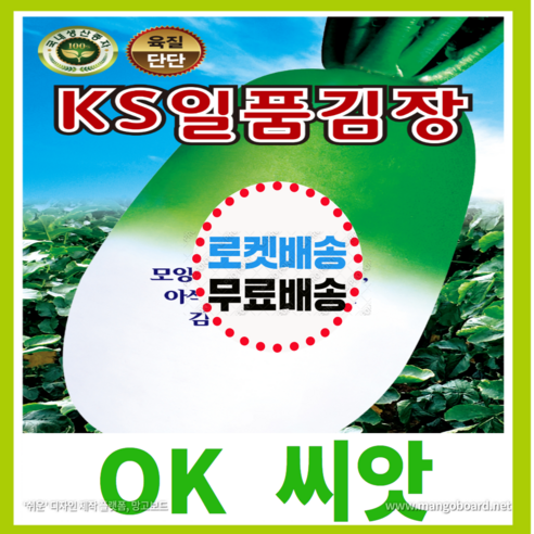 [OK씨앗] [KS일품김장무] 김장무씨앗(오케이씨앗), 1개