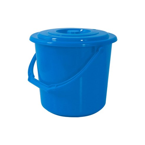 카시안 파트너 바케스 NA 플라스틱 양동이 음식물 쓰레기통 휴지통, 20L(레드), 1개