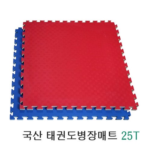 필라태권도화 헬스스트림 태권도 유도 다용도 스포츠매트, 단품(앞면레드 뒤면 블루) Best Top5