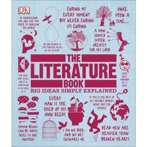 (영문도서) The Literature Book: Big Ideas Simply Explained Hardcover, DK Publishing (Dorling Kind..., English, 9781465429889