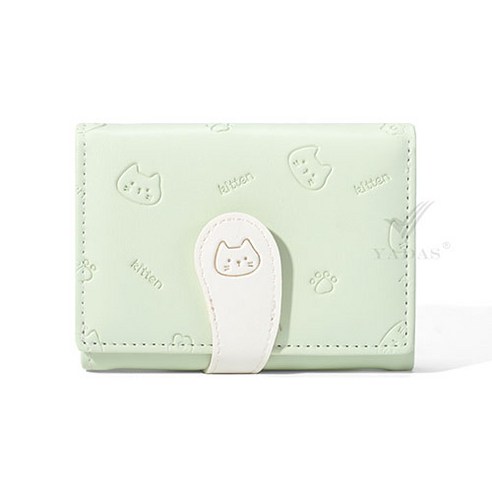 고양이 초등학생 반지갑 동전 중학생 가죽 미니