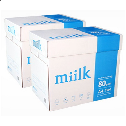 밀크 복사용지 80g