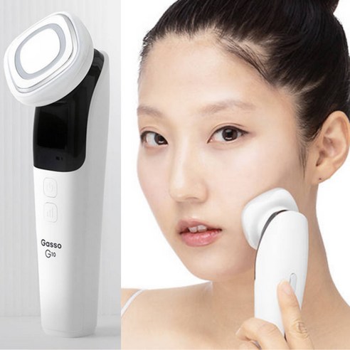 가쏘 갈바닉 EMS 고주파 마사지기 진동 클렌저 뷰티 디바이스 G10 홈케어피부관리기
