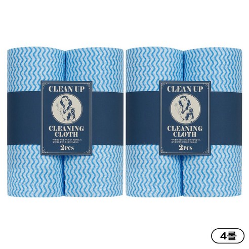 크린라이프 다용도행주 2SET(4롤), 120개, 2세트