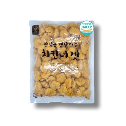 햇살식품 치킨너겟 2kg, 2kg, 1개 - 후라이드치킨/너겟 | 쿠팡