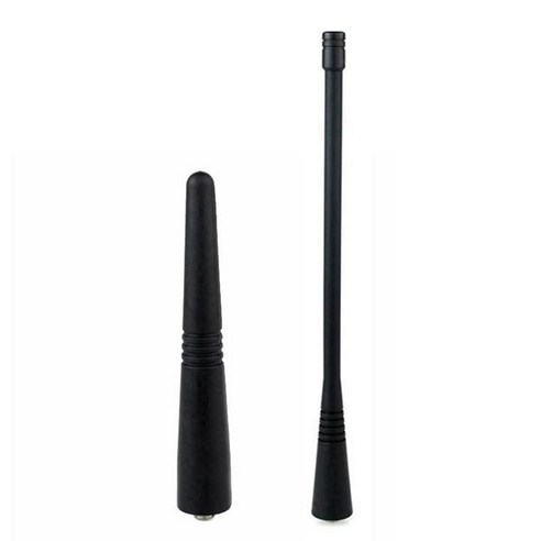 디지털 1Pcs Uhf 안테나 및 9 Cm 길이 숏 Pmae4003 Stubby 430-470 Mhz 범위 모토로라 Gp68 Gp88 Gp88s Gp3, [01] Black, Black