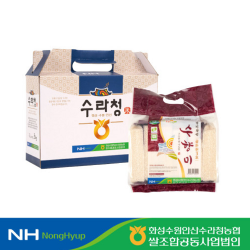 23년 햅쌀 경기 화성 수향미 골든퀸3호 압축미 3kg, 1개