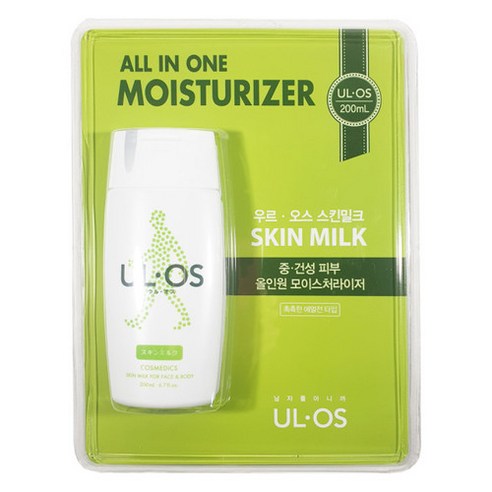 우르오스 올인원 스킨로션 200ml 중건성, 상세페이지 참조, 1개