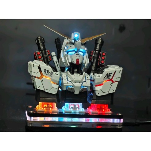 덕심 풀파워! 유니콘 건담 키캡으로 나만의 키보드 만들기 건담키캡