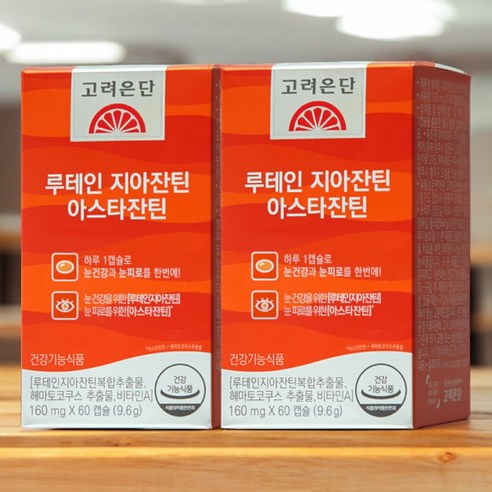 내츄럴플러스 스피루리나, 180정, 2개 허브/식물추출물 11 고려은단 루테인 지아잔틴 아스타잔틴, 60정, 2개