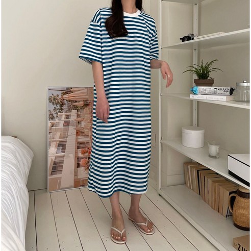 편안하고 세련된 여름용 빅사이즈 원피스