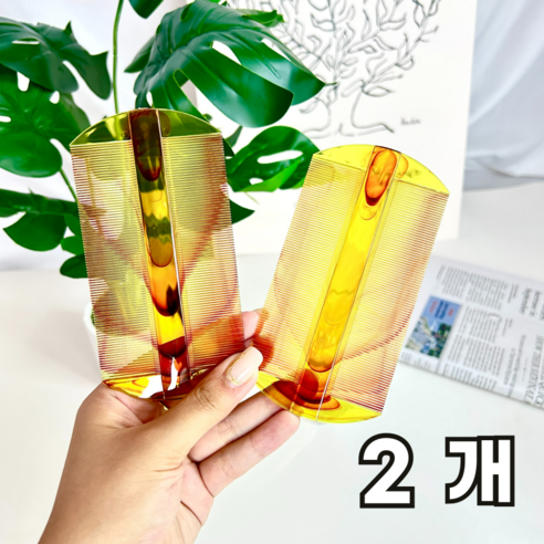 STAR UP 참빗 머리브러쉬, 5개