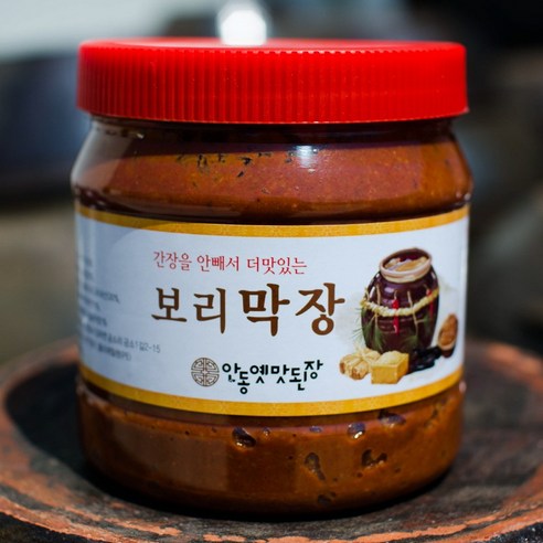 안동옛맛된장 국내산재료로만든 보리막장 1.2kg, 1200g, 5개