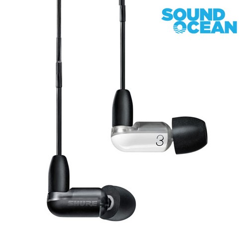 슈어 AONIC 3 SHURE 에이오닉 3 이어폰, 블랙
