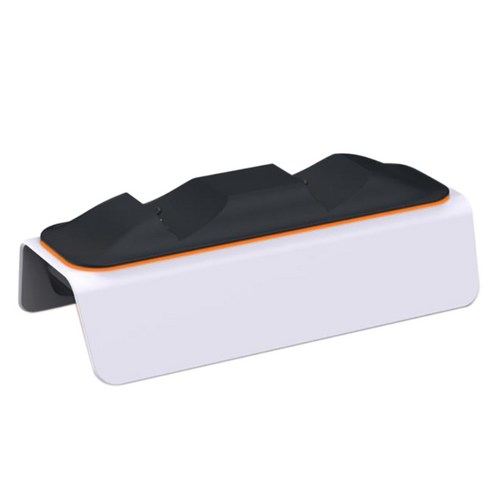 AFBEST LED 표시기가 있는 PS5 컨트롤러 충전기용 고속 충전 AC 어댑터 듀얼 센스 스테이션, 1개, 하얀