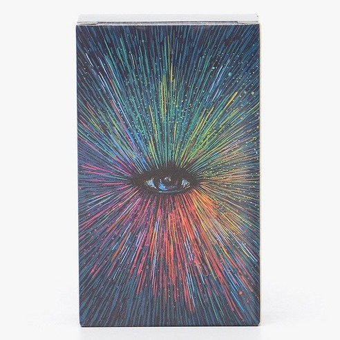 타로 할로윈 데크 오라클 카드 사이즈 12x7cm 사용 설명서 포함 게임 보드 성인용, 14 prisma
