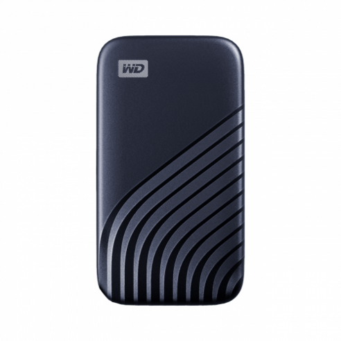 [공식판매점] WD NEW My Passport NVMe 외장SSD, 블루, 500GB
