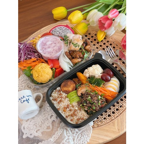 다이어트를 더욱 간편하게! 풀럽잇 샐러드+고단백 도시락 4주 코스 풀럽잇