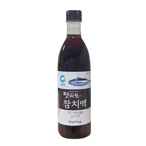 청정원 맛선생 참치액 액젓 엑기스, 560ml, 1개