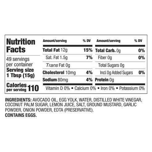 죄책감 없이 즐기는 맛있는 마요네즈, 베터바디푸즈 아보카도 오일 마요 오리지널