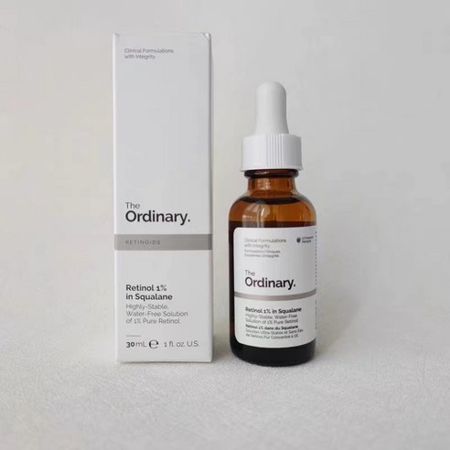 [국내 상품 빠른 배송] 디오디너리 The Ordinary 레티놀 1% 인 스쿠알렌 Retinol 1% in Squalane, 2병, 30ml