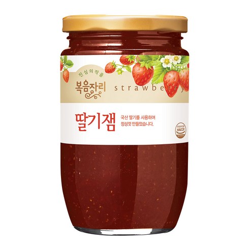 복음자리 딸기잼, 380g, 1개