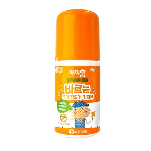 해피홈 아웃도어 롤온 (바르는 모기기피제) 50g, 1개